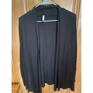 Issac Liev Black Cardigan L